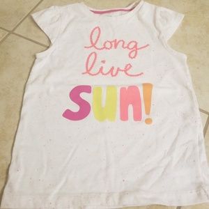 Gymboree Speckled Long Live the Sun Tee Size 8